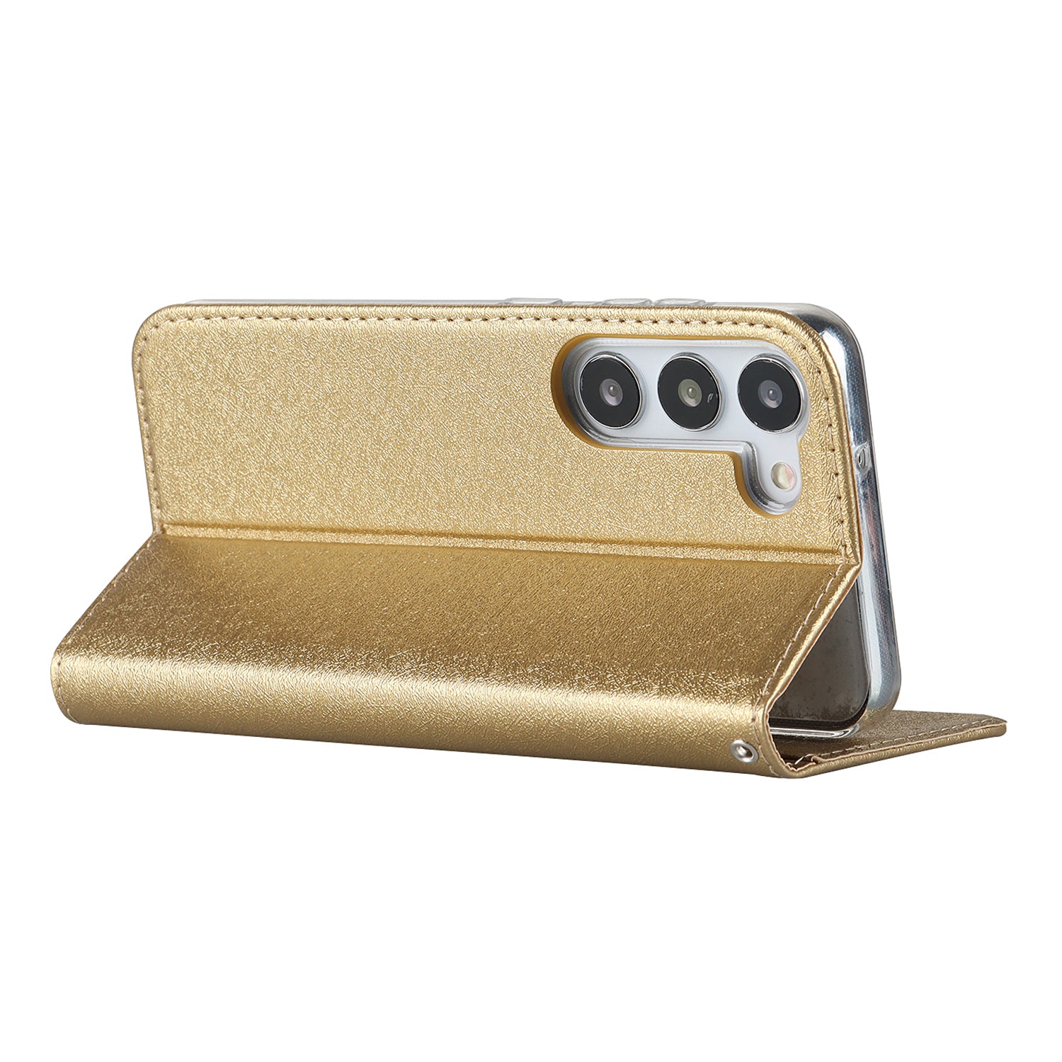 For Samsung Galaxy S23 Shockproof Phone Case PU Leather Silk Texture Phone Cover Wallet Stand with Wrist Strap For Samsung Galaxy S23 Shockproof Phone Case PU Leather Silk Texture Phone Cover Wallet Stand with Wrist Strap